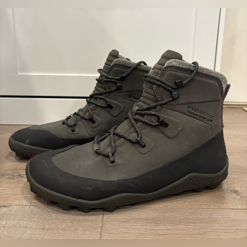 Vivobarefoot Tracker Snow SG Men’s 44 EU / 11 US Gray